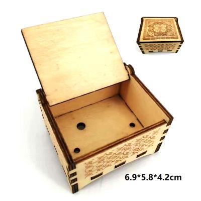 China Make Music Gift Wholesale Music Box Wooden Box Wind Up Music Box Crafts Custom Music Box for sale