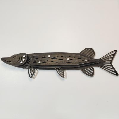 China Creative Pendant Pendant Of New Europe 2021 Wooden Fish Handicraft for sale