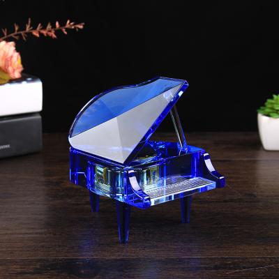 China Make Music Logo Music Box Piano Souvenirs Custom Gift Valentine's Day Gift for sale