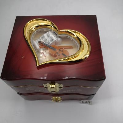 China Make Music Gift Wholesale Custom Wooden Music Box Dewelry Box for sale