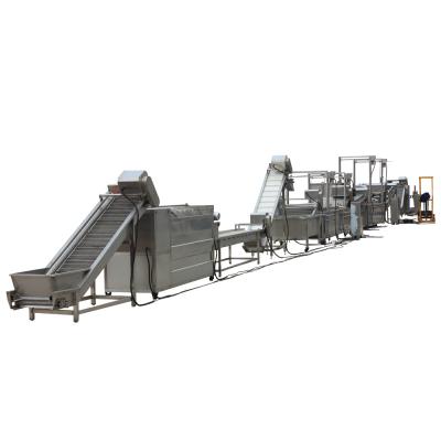 China Fully Automatic Frozen Chips Stainless Steel Wafer Processing Machinery For French Fries for sale