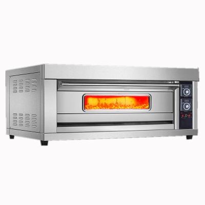 China Bakery Timing Electric Electric Oven Pizza Grill Single Layer Bread Cake Oven for sale