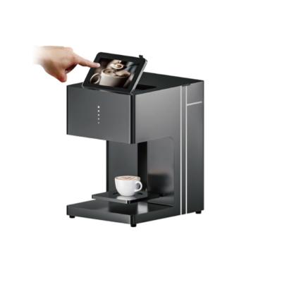 China Small Selfie Cafe Food Printer 3D Machine Edible Cake Macaron Selfie Coffee Food Machine for sale