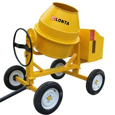 China 350L mini self loading concrete mixer truck diesel engine electric motor cement machine for sale in peru for sale