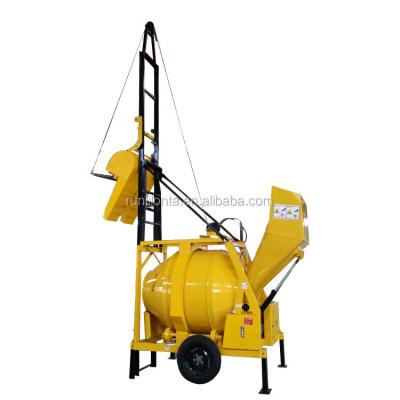 China 2 bagger Big Capacity Electrical Concrete Mixer JZC350 Cement lift Drum for Sale for sale