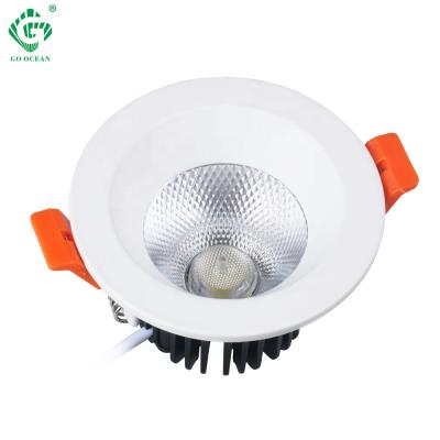 China Cheapest Price Modern Directional Brushed Steel Daylight Led Down Lights For Clothing Mart Housing Decoration Downlights for sale