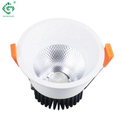 China Modern High Quality Modern Commercial Recessed White Spot Led Downlights For Hotel Kitchen Bathroom Down Lights for sale