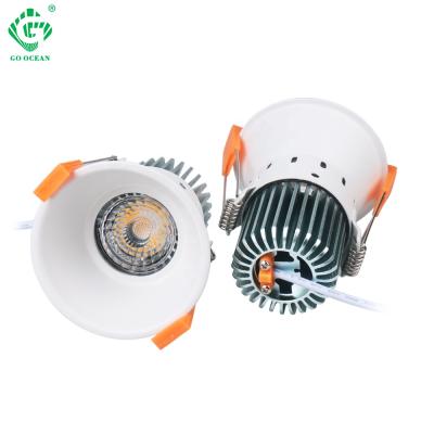 China Residential Hot Selling 10w White Adjustable Led Downlight Gimbal For Shower Office Home Ceiling Down Light for sale