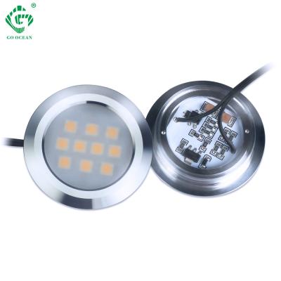 China Ressessed In Competitive Price 3W 220V High Voltage Round Sideboard Light Led for sale