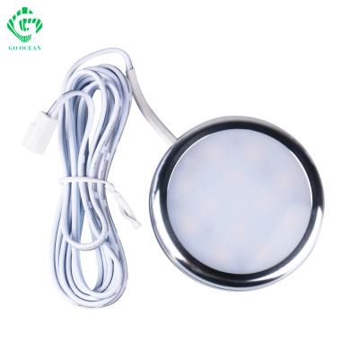 China New Hot High 12VDC Wall Mounted 2.5W Under Cabinet Pebble Lighting For Furniture Cabinet Wardrobe for sale