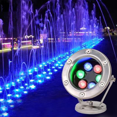 China Swimmming Pool 12V 24V Pond Dive Fountain Boat Swimming Pool Led Underwater Light for sale