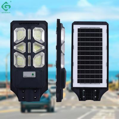 China Outdoor Garden Waterproof Integrated All In One 120w 150w Led Solar Street Light With Radar Detector for sale