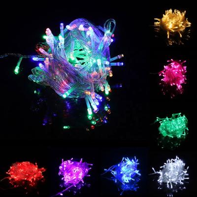 China Christmas Lights Holiday String Lights US EU Plug Christmas Lights For Christmas Decoration for sale