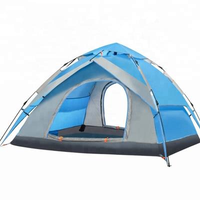 China Instant Outdoor Instant Family Waterproof Tent With Rainfly And Carry Bag Double Layers Automatic Demountable Camping Tent for sale