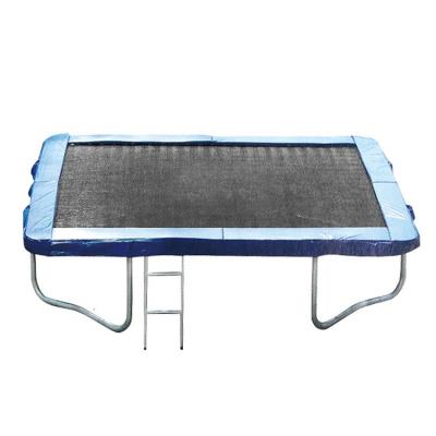 China Outdoor PE Square Trampoline Fitness Trampoline Without Safety Net Rectangle Trampoline for sale