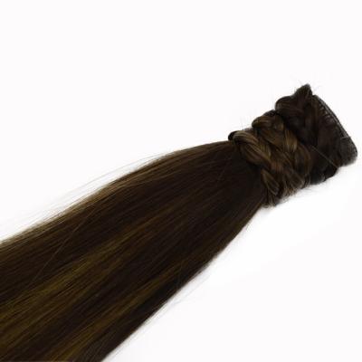 China Tangle Free 100% Virgin Ash Blonde Hair , Gray Blonde Ponytail Hair Pieces for sale