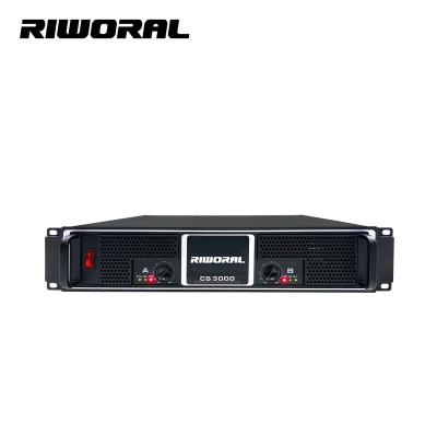 China Hot Selling channenls CS3000 Professional Stage Connecting Speakers 1100W*2 To CS3000 High Power Amplifier for sale