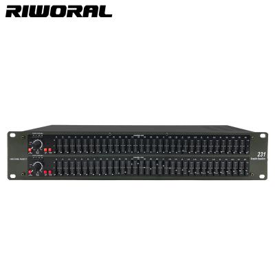 China 231 Programmable professional audio equalizer 231 from the best of product design 2X31 graphics segment for sale