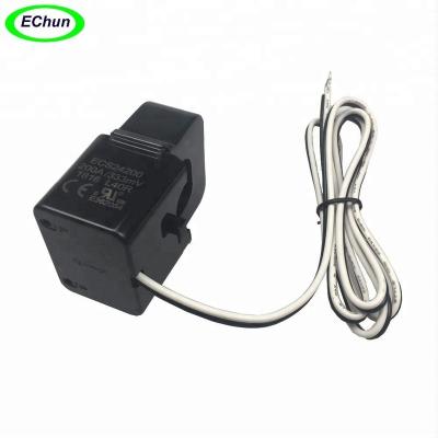 China Instrument 200A Split Core Current Transformer For Solar Open-Core Current Sensor for sale