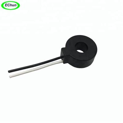 China 10A Mini Precision CT Instrument Current Transformer Solid Core Sensor Current Lead Wire for sale