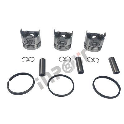 China For ISUZU 3LB1 In Post Running Piston And Piston Ring Kit Set DST 3 PCS For ISUZU 3LB1 for sale