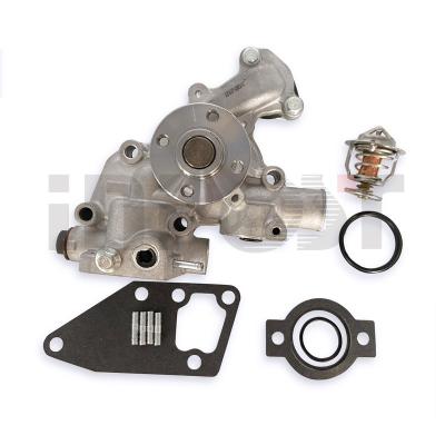 China Steel+Aluminum Engine Water Pump 119802-42001 119802-42002 with gasket and thermostat 129155-49801 for Yanmar 3tnv82 for sale