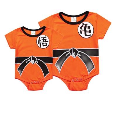 China Casual Short Sleeeves Infant Boys Costume Kids Cartoon Cosplay Cotton Clothes Newborn Baby Rompers Short Sleeve Overalls for sale