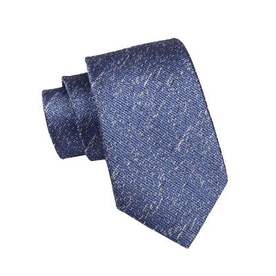 China 100% Handmade Zhonghe Plaid Pattern Jacquard Woven Silk Man Tie for sale