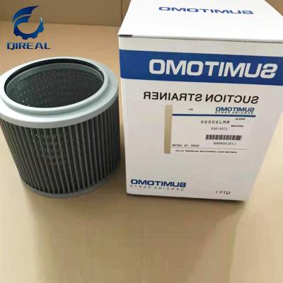 China Excavator Hydraulic Oil Suction Filter MMJ80060 For SH220-5 SH350-5 SH460-5 CX210B CX360B CX460B for sale