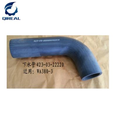 China WA380-DZ-3 Radiator Hose Upper Water Hose 423-03-22220 for sale