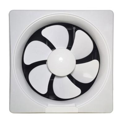 China Home Use 6 Inch Ventilation Fan Kitchen Carbon Black Hanging Wall Household Bathroom Window Exhaust Fan for sale