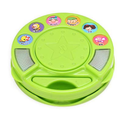 China Small Children Battery Operated Flash Toys Electronic Drum Set Educational Toys for sale