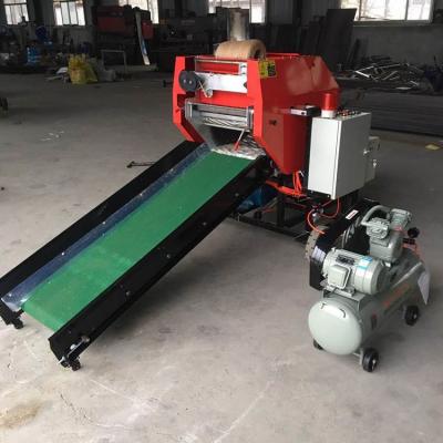 China Livestock Mining Hydraulic Baler For Silage Forage Straw Aquaculture Fodder Garlic Skin Corn Cob Hydraulic Cylinder Briquet Bundling Briquette for sale