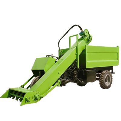 China Savings Multiplying Cost Cow Fertilizer Cleaning Machine Two-place Three-Wheeled Fertilizer Cleaning Machine for sale