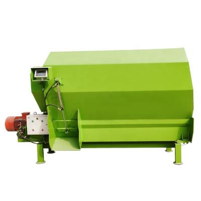 China Farms Animal Feed Mixer Farm Fodder Mixer Forage Feeding Cutting and Stirring TOMORROW Support Custom Capacity TOMORROW Size for sale