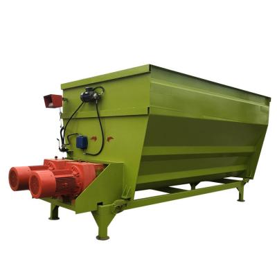 China TOMORROW Farms Large Capacity Livestock Feed Mixer Horizontal Mixer For Cattle Feed Pellet Processing for sale