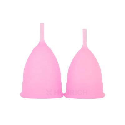 China Female Menstrual Period Menstrual Cup With Color Large Size Feminine Thin Soft Organic Silicone Menstrual Cups for sale