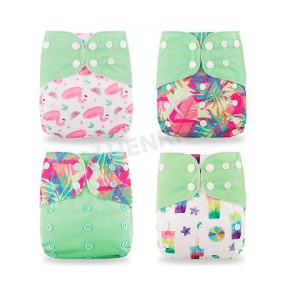 China Wholesale Plain Weave Newborn Washable Baby Bamboo Diaper Inserts Changing Insert Cloth Diaper Insert for sale