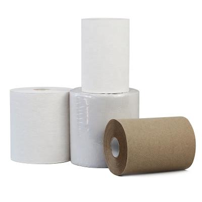 China Bamboo Pulp Henrich Customized Paper Roll Towels Certified Product Compostable Bamboo Paper Hand Towel for sale