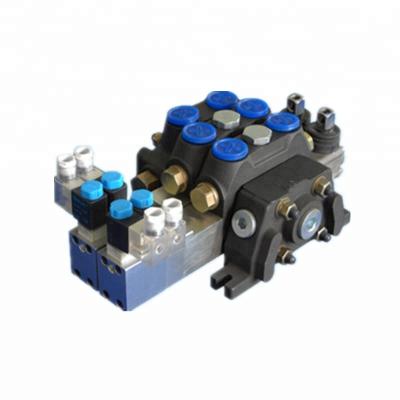 China 80lpm DN15mm Hydraulic Valves Monoblock Directional Control Valves for sale