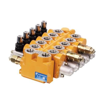 China manual operated hydraulic monoblock valve directional control valves DN12mm for sale