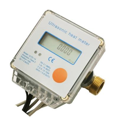 China ULTD-15-20 Brass Ultrasonic RS-485 Heat Meter for sale