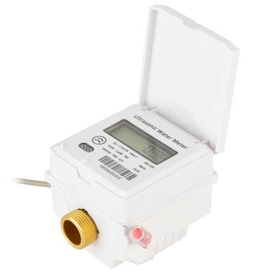 China Residential House Ultrasonic Water Meter with pulse output or M-BUS, or RS-485 for choice for sale