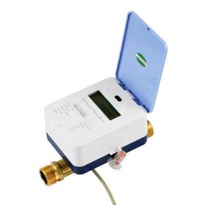 China Residential House M-Bus, RS485, Pulse Output, LoRa, LoraWAN Ultrasonic Water Meter, R400 Accuracy for sale