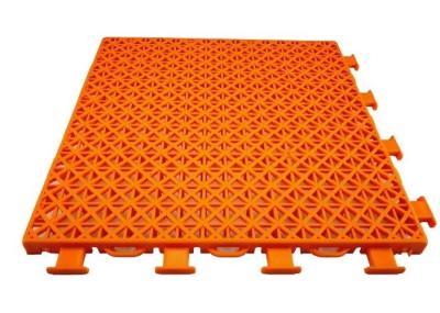 China Modified PP Temporary Sports Flooring Anti UV Colorful Customized Pattern for sale