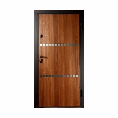 China Modern Design Modern Exterior Steel Single Leaf PVC Door Fast-delivery Euro Door for sale