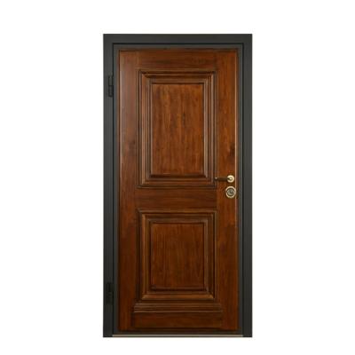 China Top Quality Safty Door Latest Design Modern Luxury Front Entry Solid Wood Entrance Doors for sale