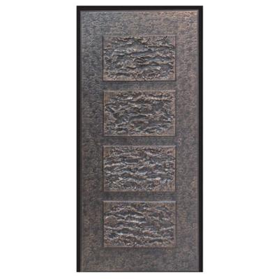 China Best Quality Modern Small Price Cast Aluminum Door Panel Security Door Made In China European Standard Door for sale