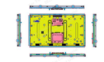 China 32Inch 1920×1080 high brightness lcd monitor FHD 2500cd/m2 Lcd panel type tft P320HVN07.2 for sale