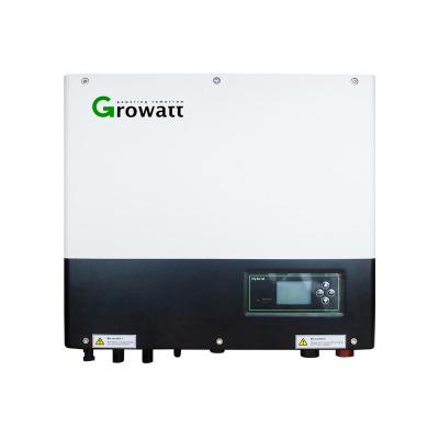 China 3 phase growatt sph inverter SPH10000TL3BH-UP mppt hybrid growatt hybrid inverter 505*453*198mm for sale